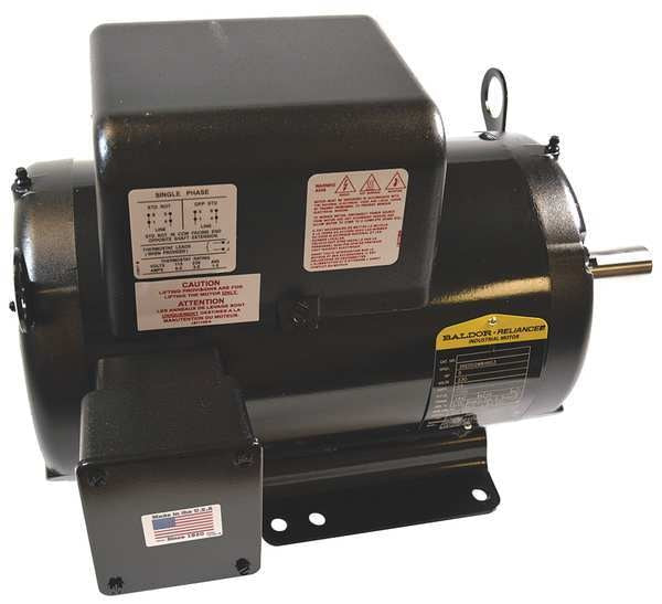 Motor, 5 HP, 208-230V, 1-Phase, 1750 rpm