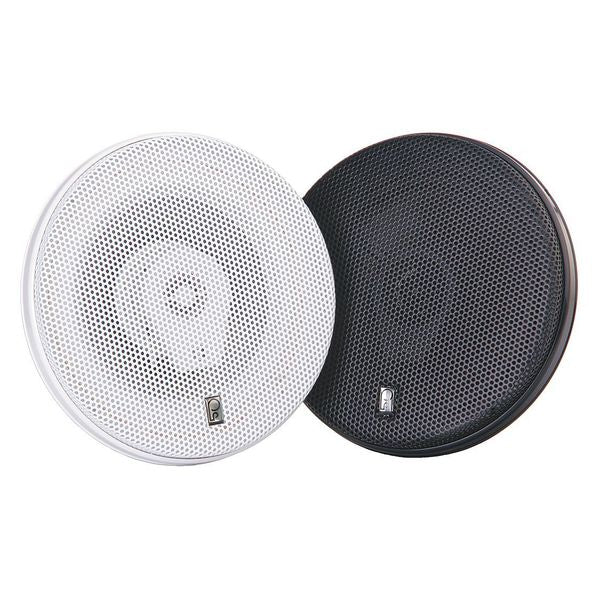 Outdoor Speakers, White, 2-13/32in.D, PR