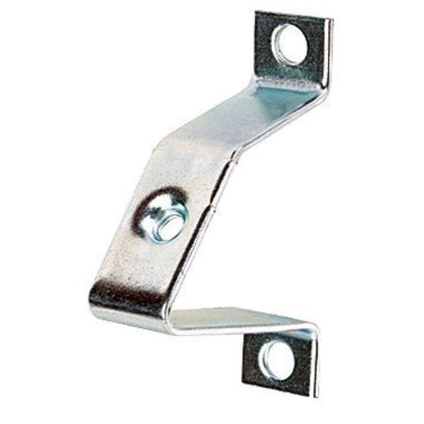 Bracket, 2.83 in L, PK10, Angled Steel, PK10