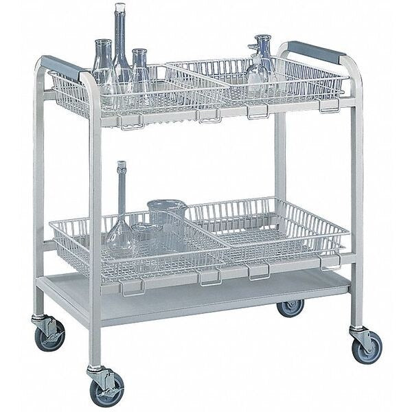 Laboratory Glassware Cart Basket, Large