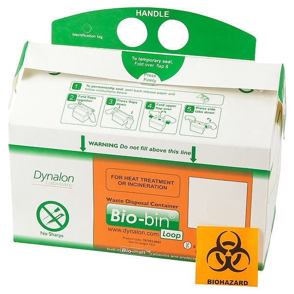 Bio-bin Waste Container, 2.5L, PK50
