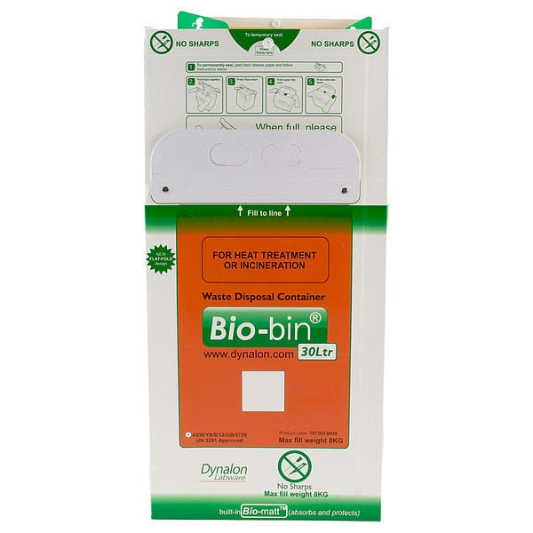 Bio-bin Waste Container, 30L, PK10