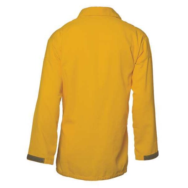 Wildland Fire Shirt, L, Yellow, Zipper