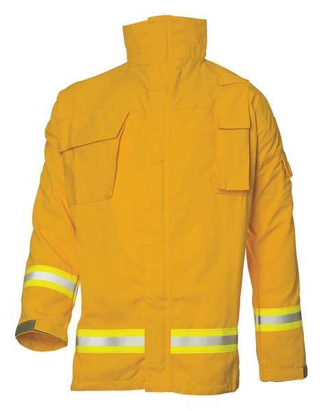Interface Coat, 2XL, Yellow, Zipper