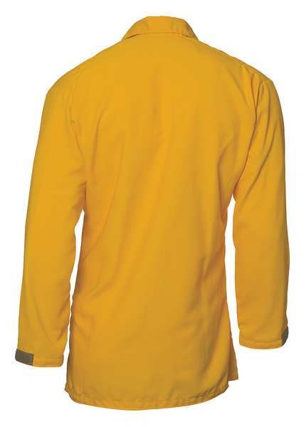 Wildland Fire Shirt, M, Yellow, Button