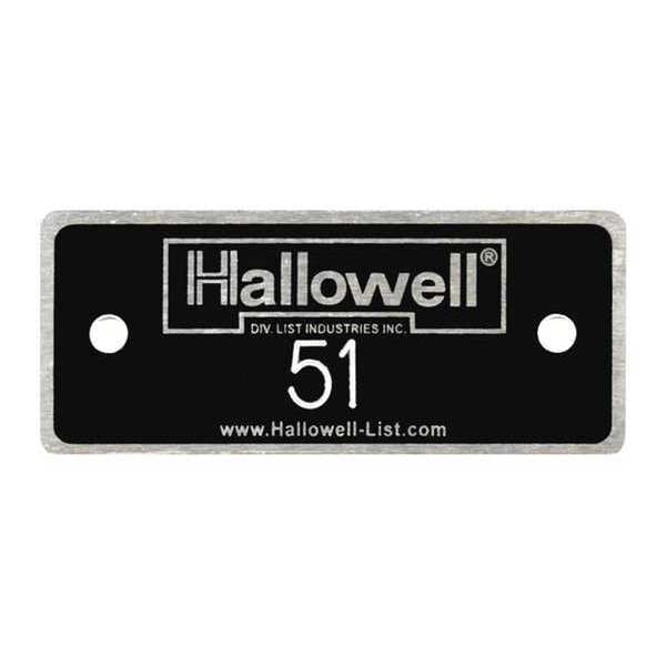 Number Plate, Numbers 51 to 100, Aluminum