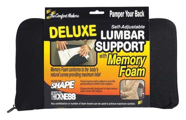 Backrest, Memory Foam, Black