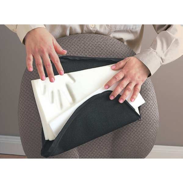 Backrest, Memory Foam, Black
