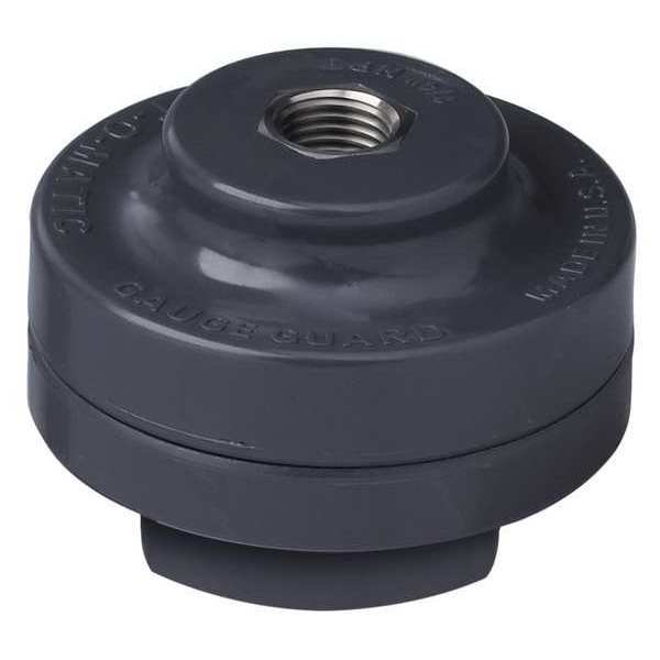 Gauge Gd, PVC, PTFE Dia, 1/2 I Gauge Port