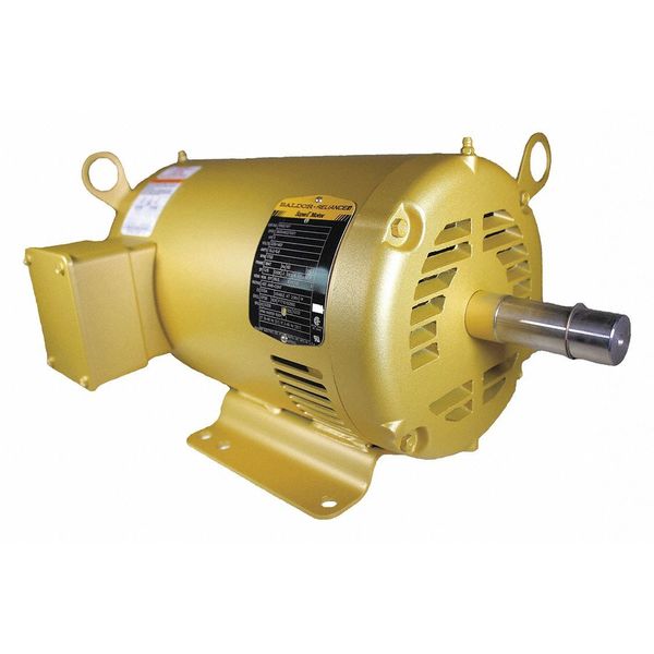 3-Phase General Purpose Motor, 5 HP, 184T Frame, 208-230/460V AC Voltage, 1,750 Nameplate RPM