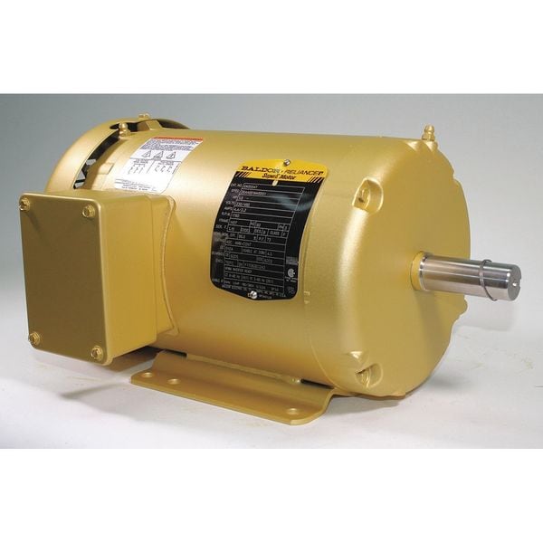 3-Phase General Purpose Motor, 1 1/2 HP, 145T Frame, 208-230/460V AC Voltage, 1,760 Nameplate RPM