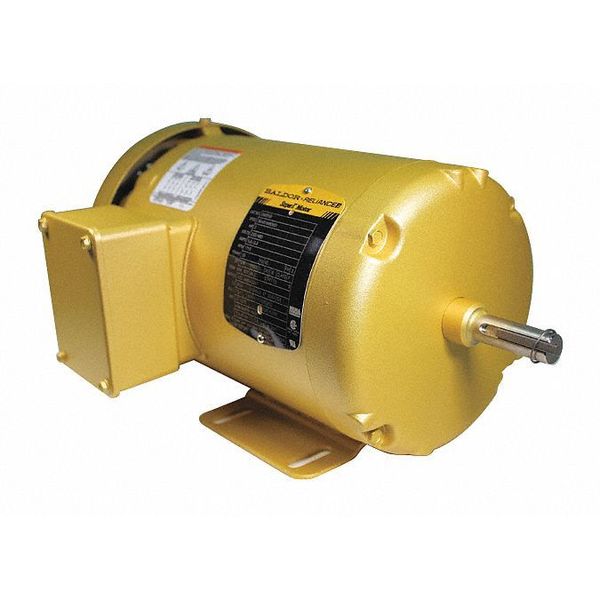3-Phase General Purpose Motor, 2 HP, 56 Frame, 208-230/460V AC Voltage, 1,755 Nameplate RPM