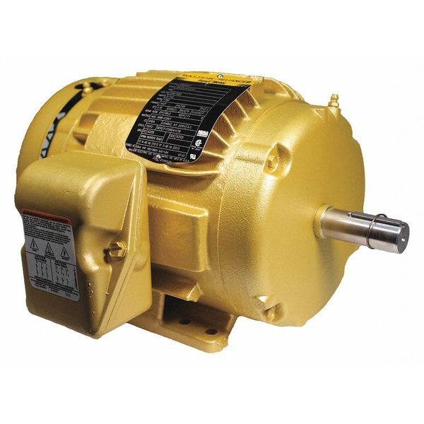 3-Phase General Purpose Motor, 1 HP, 143T Frame, 208-230/460V AC Voltage, 1,760 Nameplate RPM
