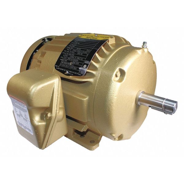 3-Phase General Purpose Motor, 2 HP, 145T Frame, 208-230/460V AC Voltage, 3,490 Nameplate RPM
