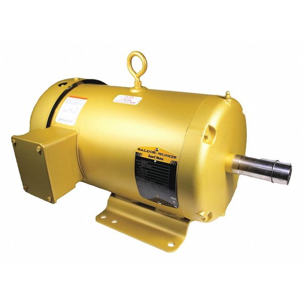 3-Phase General Purpose Motor, 5 HP, 184T Frame, 208-230/460V AC Voltage, 1,750 Nameplate RPM