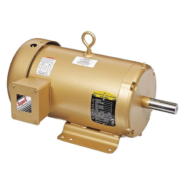 3-Phase General Purpose Motor, 7 1/2 HP, 184T Frame, 208-230/460V AC Voltage, 3,450 Nameplate RPM