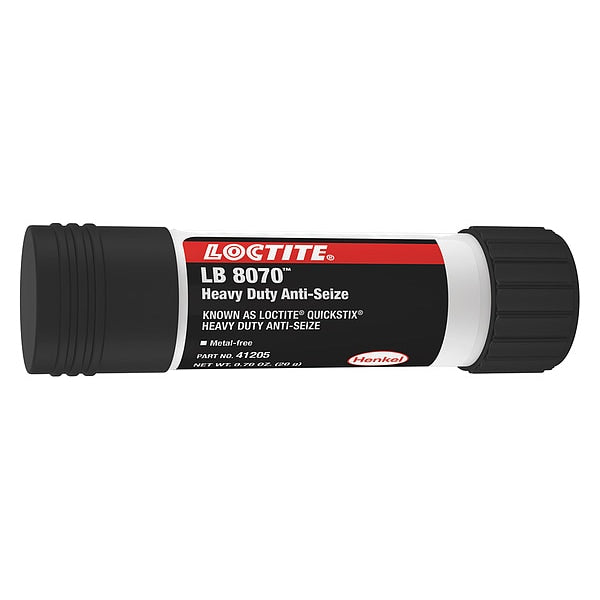 Anti-Seize, Metal Free, 20g Tube LOCTITE LB 8070 Heavy Duty Anti-Seize Stick