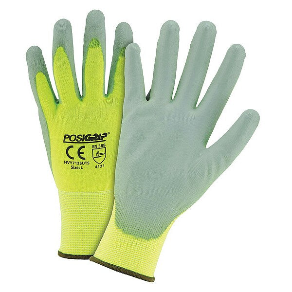 Touchscreen Utility Glove, M, Yellow, PK12