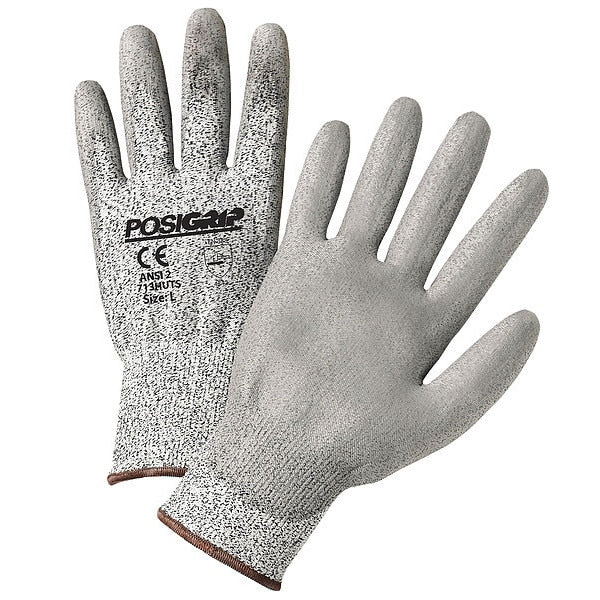 Touchscreen Utility Glove, S, Gray, PK12