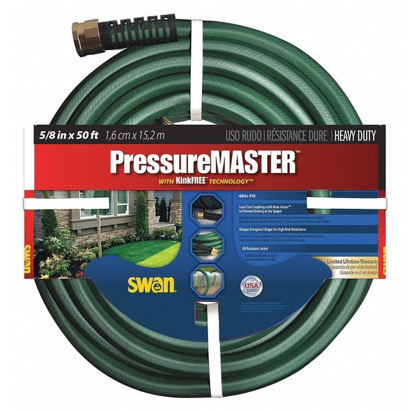 Water Hose, Kink Free, 50 ft.