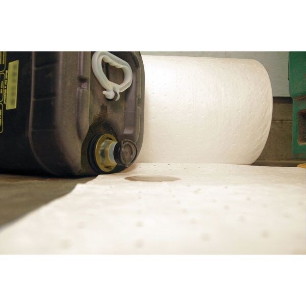 Sorbents, 53 gal/pk, Oil Absorbed, Tan, Polypropylene, 2 PK