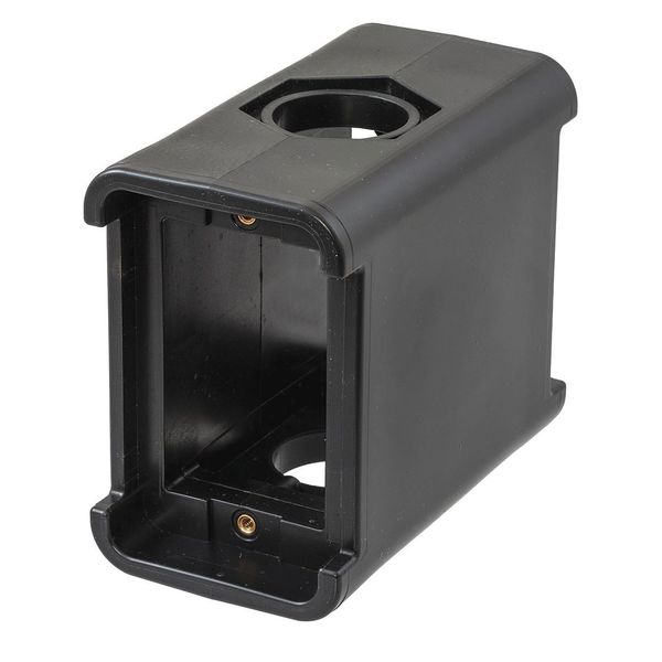 Portable Outlet Box, 2Gang, Thermoplastic