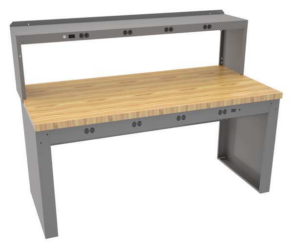 Electronic Work Bench, Butcher Block, 72