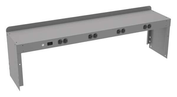 Electronic Riser, 48in.Wx10in.D, 600 lb.
