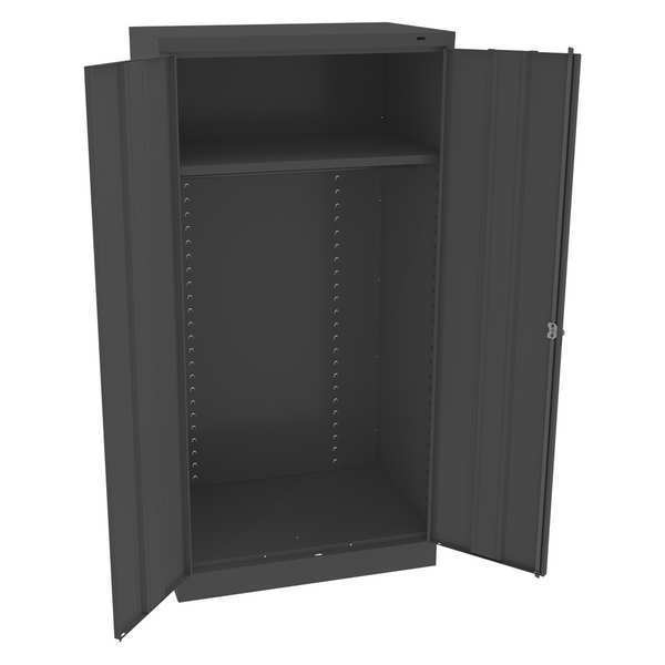 24 ga. Steel Storage Cabinet, 36 in W, 72 in H, Stationary