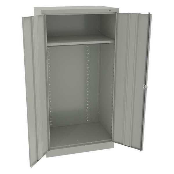 24 ga. Steel Storage Cabinet, 36 in W, 72 in H, Stationary