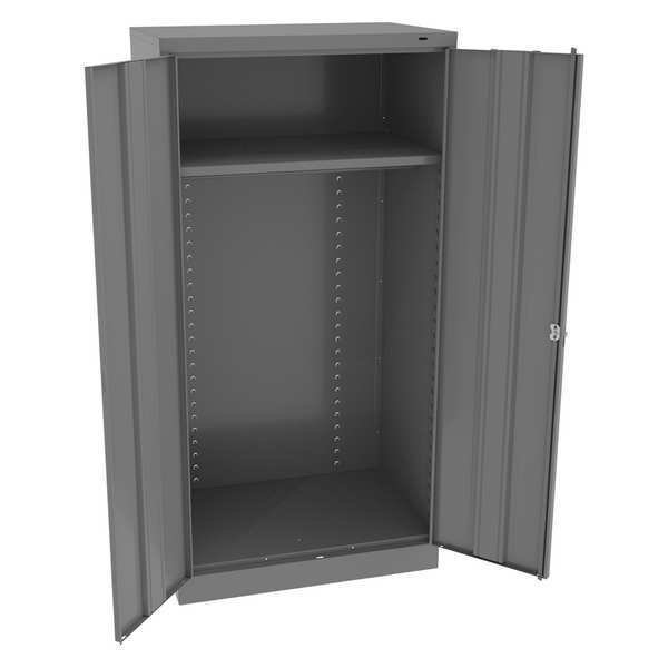 24 ga. Steel Storage Cabinet, 36 in W, 72 in H, Stationary