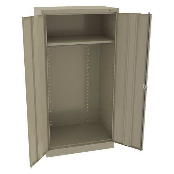 24 ga. Steel Storage Cabinet, 36 in W, 72 in H, Stationary
