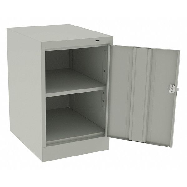 24 ga. ga. Steel Storage Cabinet, 19 in W, 30 in H, Stationary