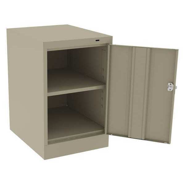 24 ga. ga. Steel Storage Cabinet, 19 in W, 30 in H, Stationary