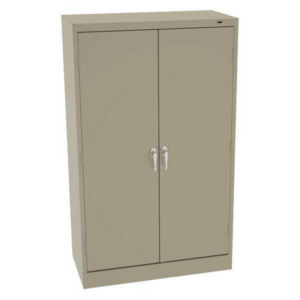 24 ga. Carbon Steel Storage Cabinet, 36 in W, 60 in H, Stationary