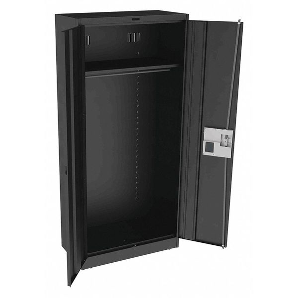 22 ga. Steel Storage Cabinet, 36 in W, 78 in H, Stationary