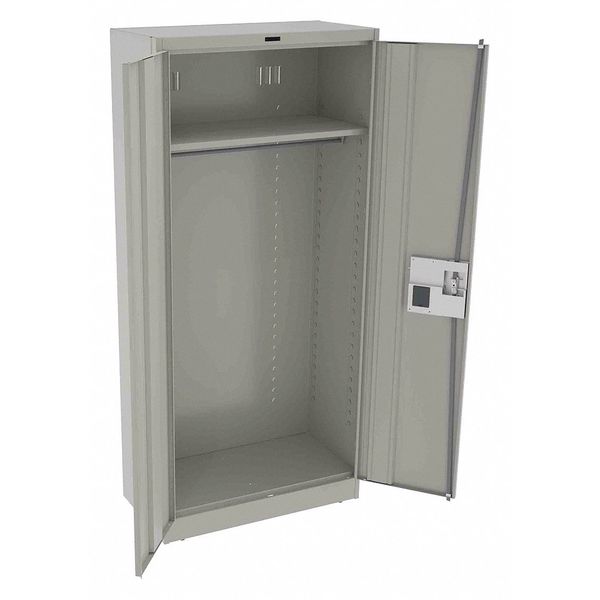 22 ga. Steel Storage Cabinet, 36 in W, 78 in H, Stationary