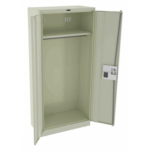 22 ga. Steel Storage Cabinet, 36 in W, 78 in H, Stationary