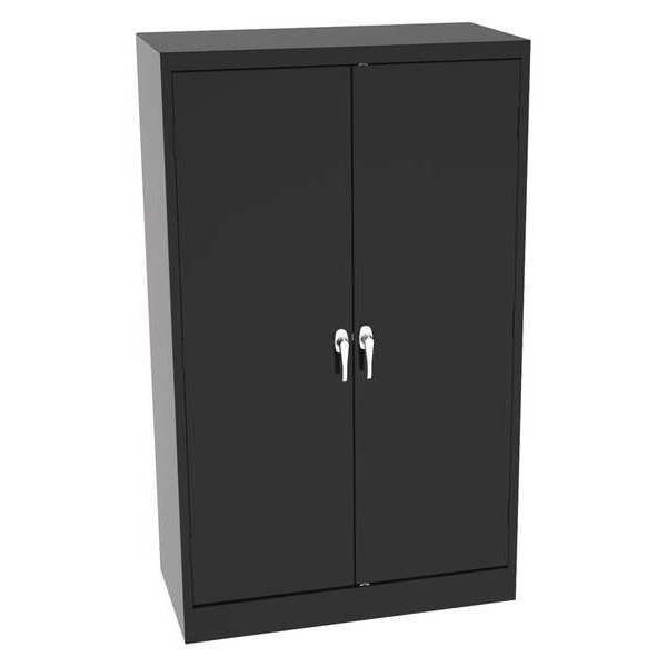 24 ga. Carbon Steel Storage Cabinet, 36 in W, 60 in H, Stationary