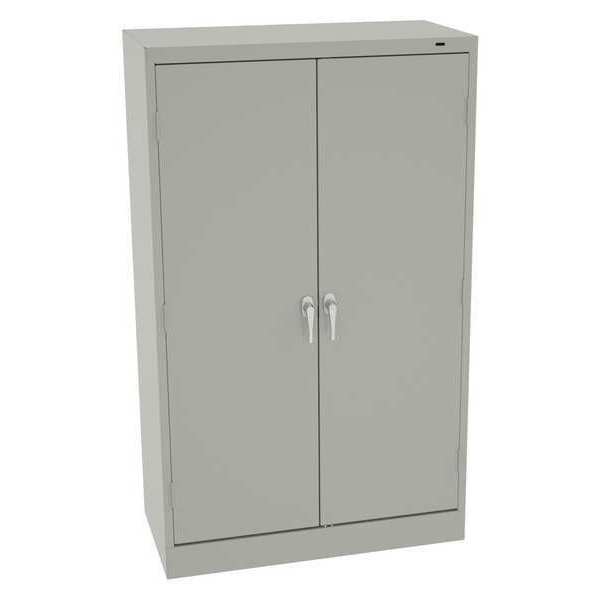24 ga. Carbon Steel Storage Cabinet, 36 in W, 60 in H, Stationary