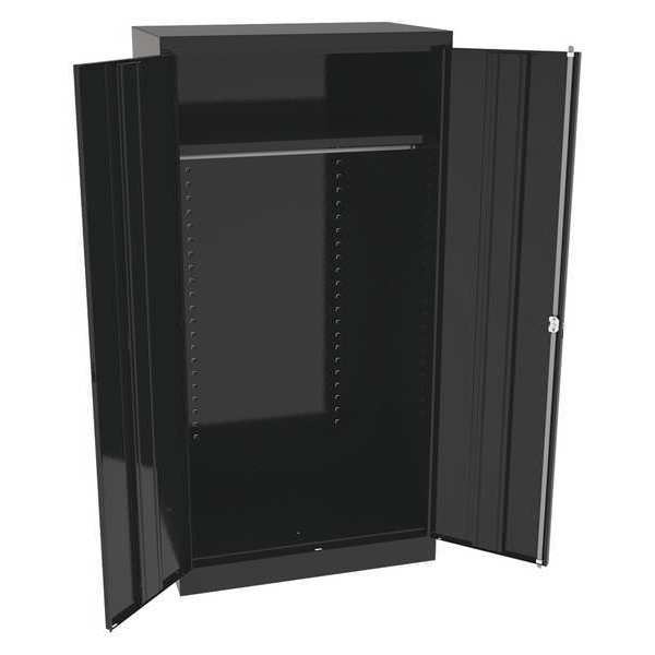 24 ga. Steel Storage Cabinet, 36 in W, 72 in H, Stationary
