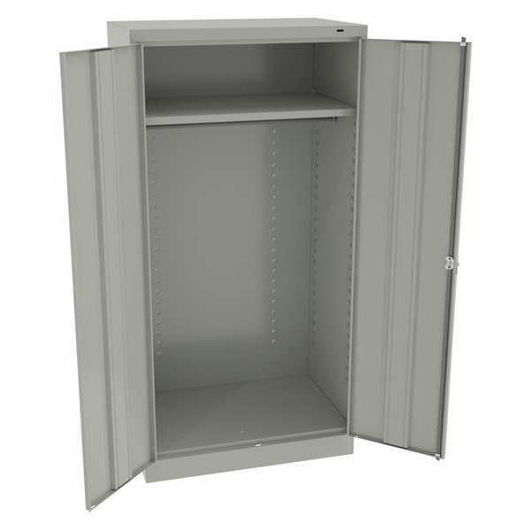 24 ga. Steel Storage Cabinet, 36 in W, 72 in H, Stationary