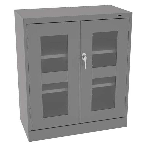 24 ga. Steel Storage Cabinet, 36 in W, 42 in H, Stationary