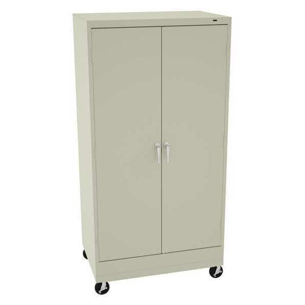 24 ga. Steel Storage Cabinet, 36 in W, 73 in H, Mobile