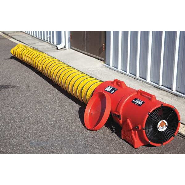 Portable Fan, 12 in., 115VAC, 25 ft. Duct