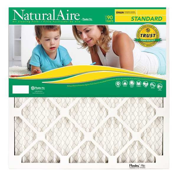 24x24x1 Standard Capacity Pleated Filter, MERV 8