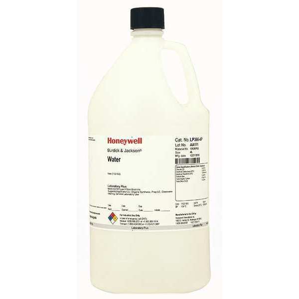 Water, ASTM Type II, 4L, H2O, PK4