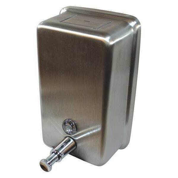 Soap Dispenser, 8-3/8in.H, Liquid, Bulk
