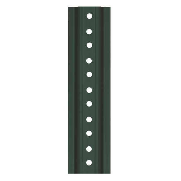 Sign Post, Green, Steel, 8 ft L