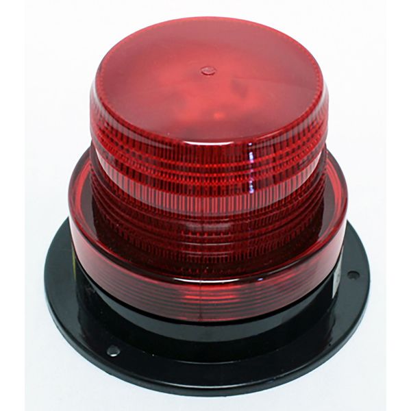 Warning Strobe, Amber, LED, 12 to 90VDC